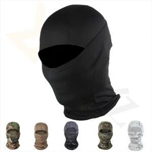 Pasamontañas de diseño personalizado al por mayor, máscaras de 3 orificios, pasamontañas de punto con logotipo, máscara de esquí neón - Product Image 1