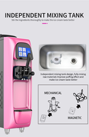 Saveur unique Mini Maison Machine À Crème Glacée Avec 5 "Écran Tactile (ICM-18PAW)