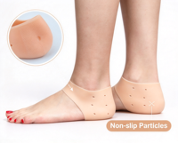 Protections de talon en silicone respirantes, couvre-talons, protection de la semelle, anti-fissures, anti-abrasion, coussinets pour les pieds pour hommes et femmes.