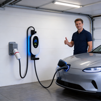 Chargeur EV portable, chargeur de véhicule électrique, station de recharge EV de type 2, chargeur EV intelligent, fabricant OEM ODM