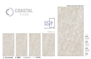 MODELOS SAUGE Carreaux de porcelaine polie 9mm 600x1200MM / 24X48 Carreaux de briques réfractaires de qualité supérieure au design classique et moderne certifiés CE - Product Image 2