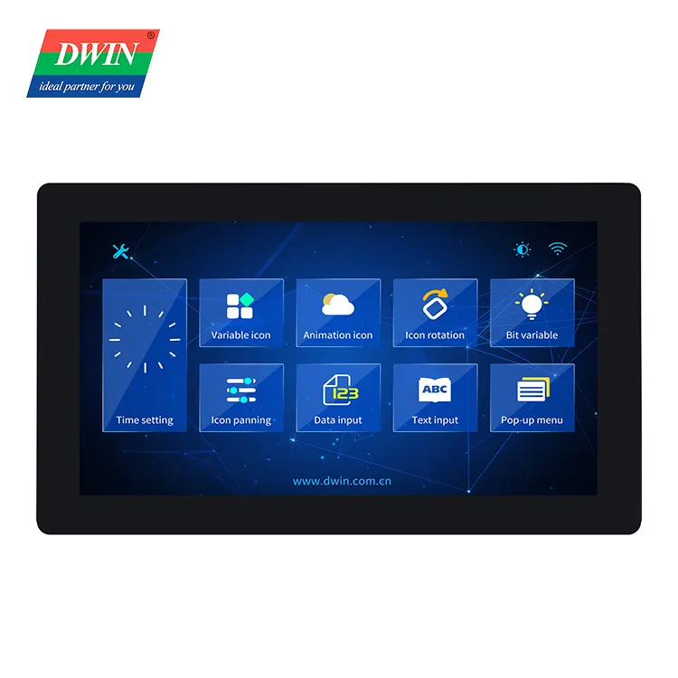 DWIN 14 inch hmi ips tft lcd 1920*1080P lcd module GFF structure touch screen custom lcd display