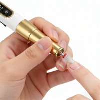 Vantrend Beauty Ponceuse à ongles portable en aluminium professionnelle pour salon et usage domestique