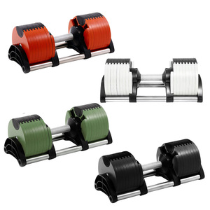 Ensemble d'haltères réglables en fonte WENDY 80 lb-36 kg <span class=keywords><strong>avec</strong></span> support, enquêtes du fabricant sur les interstices de 4 kg, <span class=keywords><strong>poids</strong></span> de barre d'exercice 90 lb-40 kg - Product Image 4