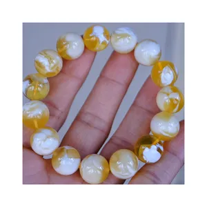 Hot Sale genuine natural baltic amber strand islamic prayer real amber beads