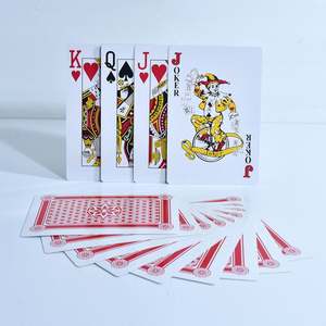 High Quality Customizable <b>Poker</b> Cards for Adults Waterproof Paper with Hot Stamping Printing for Family Games - Product Image 1