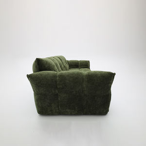 <span class=keywords><strong>Canapé</strong></span> droit en chenille avec options de couleur personnalisables, <span class=keywords><strong>canapé</strong></span> linéaire rembourré doux pour les espaces de salon modernes - Product Image 5