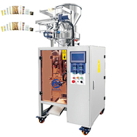 Machine de remplissage de miel pour cosmétiques entièrement automatique Machine de remplissage, de scellage, de coupe, de coupe, de sac, de sachet et de miel liquide
