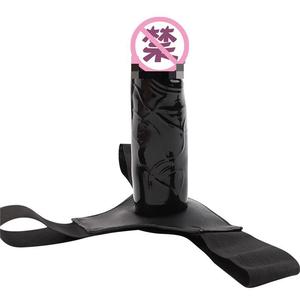 Housse de pénis creuse, pantalon en cuir à porter, jouets sexuels masculins en gros, pantalon à enfiler, masturbateur, faux pénis lesbien, petit - Product Image 1