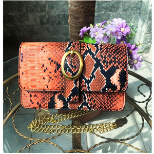 Fashion Purses Purse Designers Clutch Luxury <strong>Bags</strong> Women Handbags Ladies Leather <strong>Snake</strong> <strong>Bag</strong> - Product Image 2