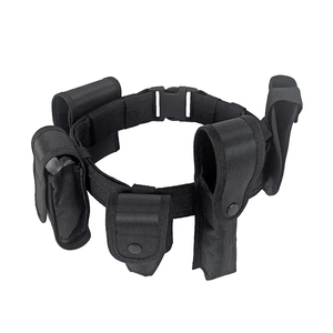 Fábrica personalizada 7 juegos negro cinturón de servicio táctico Nylon Gear Utility Durable bolsa accesorios fundas guardia de seguridad al aire libre senderismo - Product Image 2