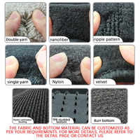 Tapis de sol pour Mazda 6 2006-2016 LHD, panneaux de protection, revêtements de tapis, autocollants pour tapis de sol, accessoires intérieurs automobiles