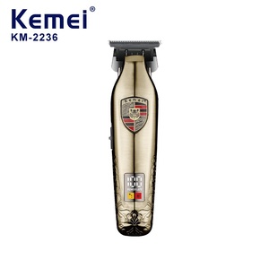 KEMEI Km-2236, Máquina de Cortar Pelo Eléctrica Profesional con Batería de 2000 mAh, 7800 RPM, Recargable, <span class=keywords><strong>para</strong></span> Barbería - Product Image 6