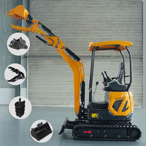 무료 배송 미니 굴삭기 1.8 톤 에파 엔진 디젤 농업 소형 마이크로 가방 과수원 유압 크롤링 작은 굴착기 - Product Image 2