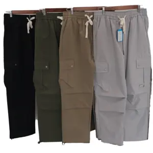 Men Cargo Jogger Pants Cargo Multi Pockets Straight Track Pant Trousers Cargo Pants