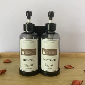 Distributeur de savon et de gel douche à double paroi écologique pour hôtels et voyages Bouteille de commodités d'hôtel - Product Image 1