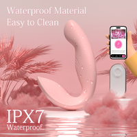 Vibrateur portable contrôlé par application S-HANDE pour femmes avec télécommande Bluetooth pour couples à distance, vibrateur clitoridien et point G