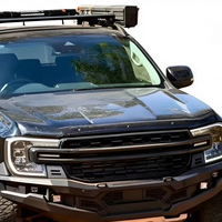 Camion de ramassage hors route 4X4 accessoires de voiture en acier LED Grille de protection pare-chocs avant Bull Bar pour Ranger T9 raptor 2023