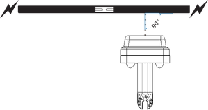 Détecteur de tension haute tension sans contact ES9080 <span class=keywords><strong>380V</strong></span>-500KV IP65, testeur de détection de tension et de suivi de câbles - Product Image 5