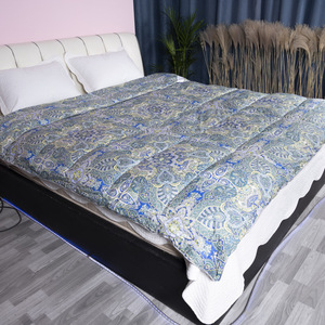 Winter king <strong>Queen</strong> Size Machine Washable Quilt Duvet Set Polyester <strong>Comforter</strong> - Product Image 6