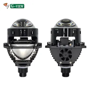 G-View Newest Car Bi Led Projector Lens Car Headlight Super Bright Led Bulb Retrofit for Car H4 H7 Bi LED Projector Headlight