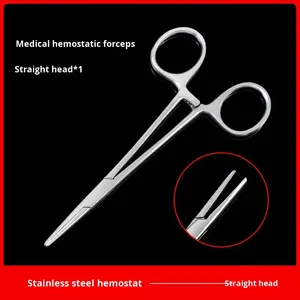 Penjepit Hemostatik Bedah Tipe Lengkung dan Lurus, Penjepit Hemostatik Baja Tahan Karat untuk Operasi - Product Image 6