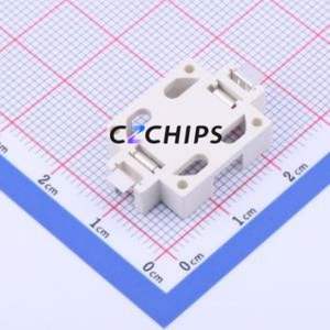 BS-1632-1 Button & Strip Battery Connector SMD Connector Battery Holder CR1632 - Product Image 2