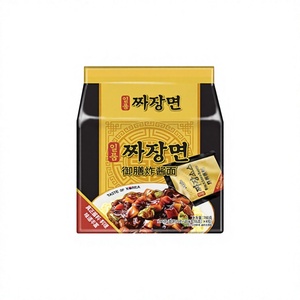 บะหมี่กึ่งสำเร็จรูปซอสถั่วดำเกาหลีแท้ 190 กรัม x 4 แพ็ค จาจังมยอน ราเมนแห้งแบบผสม ขายส่ง - Product Image 2