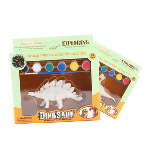 Creatività classica dinosauro modello di acquerello capacità di <span class=keywords><strong>disegno</strong></span> giocattolo di colore cognizione fai <span class=keywords><strong>da</strong></span> te <span class=keywords><strong>disegno</strong></span> giocattolo per bambini ragazzi ragazze - Product Image 5