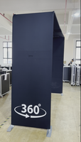 Cabina de Fotos 360 con Cámara Colgante, Soporte de Techo Giratorio, Kiosco de Fotos, Venta al por Mayor Directa de Fábrica, Alquiler para Eventos