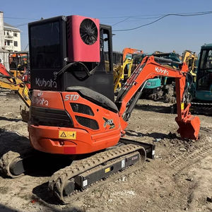 Excavadora original japonesa usada Kubota U20 U17 U27, miniexcavadora usada de segunda mano de 2 toneladas con precio bajo para granja EPA CE - Product Image 1