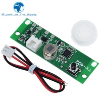 3.7V bricolage panneau de lampe solaire capteur de contrôle Module de veilleuse Module de contrôleur infrarouge corps humain Induction carte de Circuit solaire