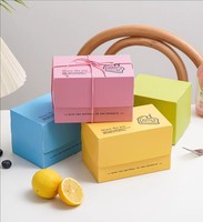 Boîtes à gâteaux miniatures personnalisées imprimées, boîtes à biscuits de qualité alimentaire pour emballages à emporter, emballages pour bonbons, emballages alimentaires