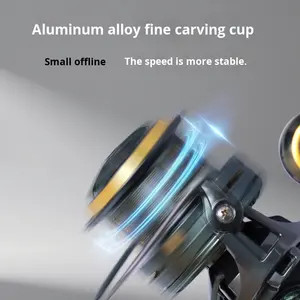 <span class=keywords><strong>Moulinet</strong></span> tout métal de grande taille 14000 résistant à la corrosion pour la <span class=keywords><strong>pêche</strong></span> en rivière et en lac Alliage durable <span class=keywords><strong>Pacific</strong></span> Bluefin - Product Image 3