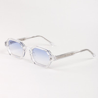 Gafas de Sol Cuadradas Vintage de Alta Calidad con Montura CP y 3+2 Bisagras, Gafas de Sol Retro de Diseñador para Hombre y Mujer 2026