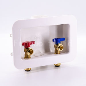 Boîte de sortie de soupape de machine à laver en alliage sans plomb ASSE <span class=keywords><strong>1010</strong></span> avec connexion d'entrée PUSH FIT de 1/2 "parafoudre de marteau d'eau - Product Image 2