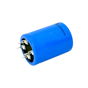 ตัวเก็บประจุแบบ Through Hole CAP ALUM รุ่น MAL205253471E3 ความจุ 470 ไมโครฟารัด แรงดัน 250 โวลต์ แบบขาเสียบ - Product Image 1