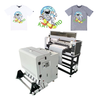 A1 mesin cetak kaus Dtf printer Inkjet Transfer Digital mesin goyang dengan kepala cetak I1600 ganda