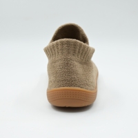 Chaussures de sport décontractées en peluche à motif texturé, personnalisables, légères, pour la maison, faible MOQ, vente en gros