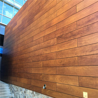 Panel compuesto de aluminio para tablero de publicidad, acabado de madera, 3mm, 4mm, A2, ACM