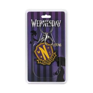 Llavero con Emblema de la Marca Karactermania Wednesday, Lila - Product Image 2
