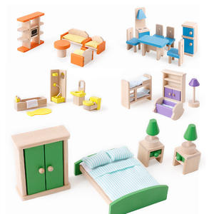 บ้านไม้จำลอง ชุดของเล่นเสริมพัฒนาการสำหรับเด็กอายุ 5-7 ปี ของเล่นบทบาทสมมติ ชุดครัวขนาดกลาง YW 000 - Product Image 3