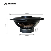 AK-0963 usine prix compétitif et haut-parleur de voiture de haute qualité 6*9 pouces haut-parleur coaxial 2 voies, musique gamme complète audio