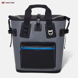Custom TPU Coating Lunch Bag Leak-proof Insulated Picnic Bag Warm Keeper Soft Cooler Backpack