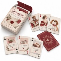 Cartes de jeu personnalisées écologiques pour la Saint-Valentin, pour couples, avec des questions romantiques, des défis pour une soirée en amoureux, des portraits personnalisés - Personnalisé