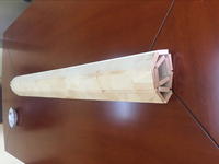 Bloques de madera de balsa holesale, material de núcleo de balsa 4x8