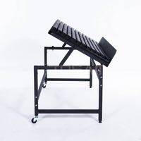 Duurzaam Metallic Zwart Epoxy Poeder Gecoat Geperforeerd Supermarkt Rack Voor Fruit Display Planken