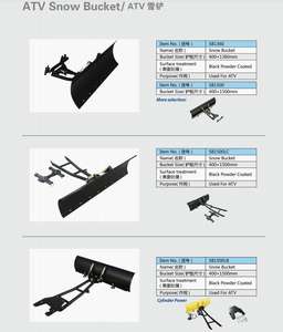 Quitanieves para coche <span class=keywords><strong>ATV</strong></span> UTV de 1,36 M, 1,5 M, 1,8 m, 2,0 m para 4x4 - Product Image 5