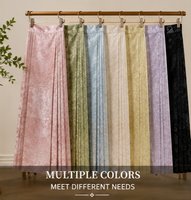 Eleganter Vintage-Stoff im chinesischen Stil, Twill-Jacquard mit luxuriösem Goldfaden für Mamian-Röcke und Mädchentaschen, 100% Polyester Gewebtes Textil