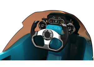 2024 חדש מטוס kart חשמלי סירה מכונית סירה 72v 7v 74ah מהירות מים ללכת kart ערכת מירוץ קטן אישית זעירה